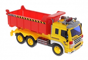 Самосвал, инерционный со световыми и звуковыми эффектами (Dave Toy Ltd, 33024)